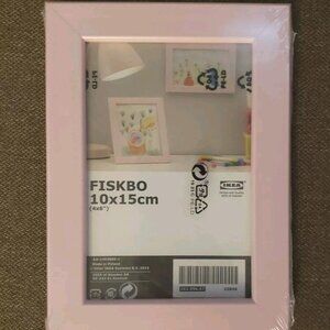 Baby Pink IKEA FISKBO Frame 4x6 Picture Art Photo Frame Nursery Decor 102.956.57